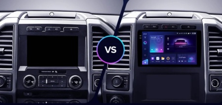 Navigatie Auto MOSS M3 Ford F150 2015-2020 4+32GB 9" QLED Octa-core 2Ghz, Android 4G Bluetooth 5.1 DSP - Img 2