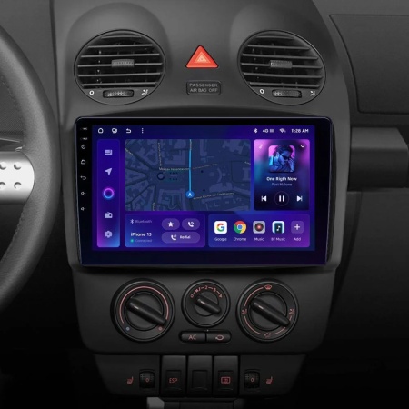 Navigatie Auto MOSS M3 Volkswagen New Beetle 1998-2010 4+32GB 9" QLED Octa-core 2Ghz, Android 4G Bluetooth 5.1 DSP - Img 2