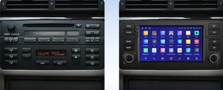 Navigatie Auto Teyes CC2 Plus BMW Seria 3 E46 1997-2006 4+32GB 7" QLED Octa-core 1.8Ghz, Android 4G Bluetooth 5.1 DSP - Img 3