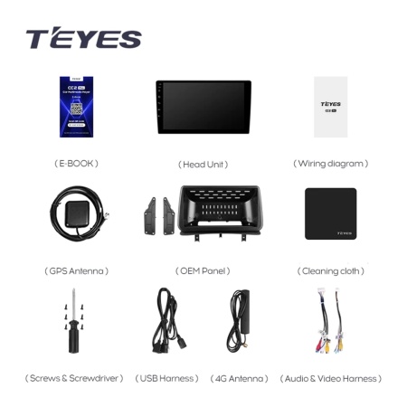 Navigatie Auto Teyes CC2 Plus Split Renault Clio 3 2005-2014 2+32GB 9" QLED Octa-core 1.8Ghz Android 4G Bluetooth 5.1 DSP - Img 6