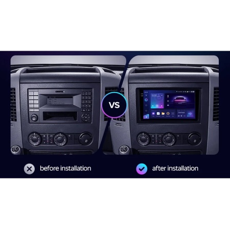 Navigatie Auto Teyes CC3 360° Mercedes-Benz Sprinter 2006-2018 6+128GB 9" QLED Octa-core 1.8Ghz, Android 4G Bluetooth 5.1 DSP - Img 3