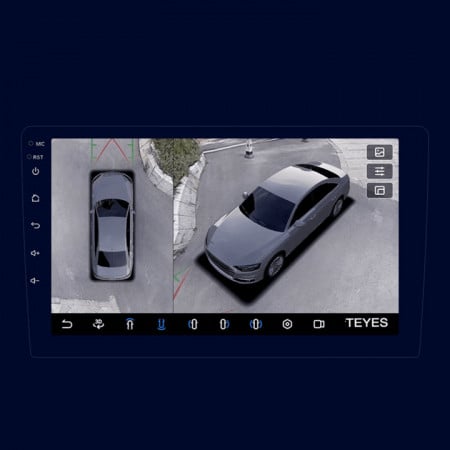 Navigatie Auto Teyes CC3 360° Peugeot 301 2012-2016 6+128GB 9" QLED Octa-core 1.8Ghz, Android 4G Bluetooth 5.1 DSP - Img 5