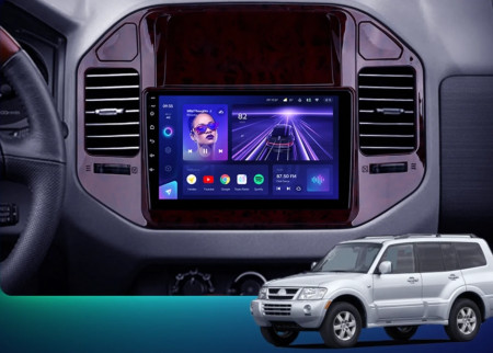 Navigatie Auto Teyes CC3L WiFi Mitsubishi Pajero 3 V70 V60 1999-2006 2+32GB 9" IPS Quad-core 1.3Ghz, Android Bluetooth 5.1 DSP - Img 2