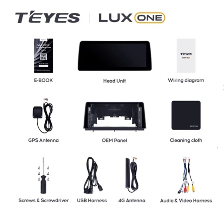 Navigatie Auto Teyes Lux One 360° Ford Focus 4 2018-2023 6+128GB 12.3" IPS Octa-core 2Ghz, Android 4G Bluetooth 5.1 DSP - Img 8