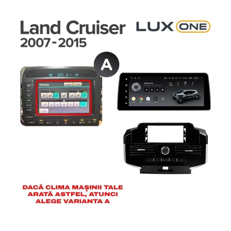 Navigatie Auto Teyes Lux One 360° Toyota Land Cruiser 11 J200 2007-2015 II 6+128GB 12.3" IPS Octa-core 2Ghz, Android 4G Bluetooth 5.1 DSP - Img 7