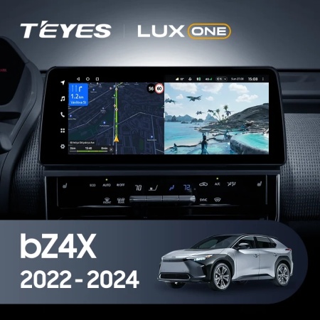 Navigatie Auto Teyes Lux One 360° Toyota Lux One Toyota bZ4X 2022-2024 6+128GB 12.3" IPS Octa-core 2Ghz, Android 4G Bluetooth 5.1 DSP - Img 2