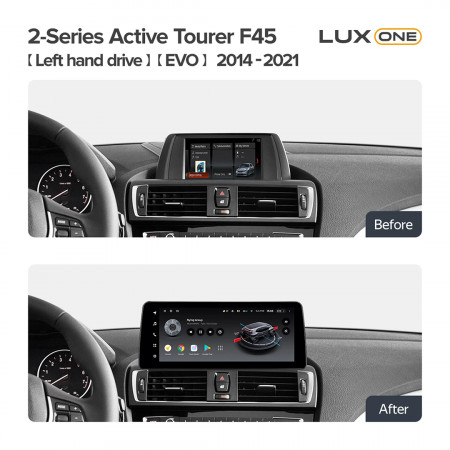 Navigatie Auto Teyes Lux One BMW BMW 2-Series Active Tourer F45 EVO 2014-2021 EVO 6+128GB 12.3" IPS Octa-core 2Ghz, Android 4G Bluetooth 5.1 DSP - Img 3