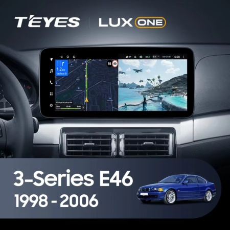 Navigatie Auto Teyes Lux One BMW Seria 3 E46 1997-2006 4+32GB 12.3" IPS Octa-core 2Ghz, Android 4G Bluetooth 5.1 DSP - Img 3