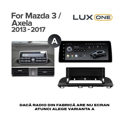 Navigatie Auto Teyes Lux One Mazda 3 III 2014-2018 4+32GB 12.3" IPS Octa-core 2Ghz, Android 4G Bluetooth 5.1 DSP - Img 6