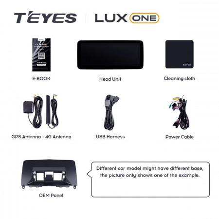Navigatie Auto Teyes Lux One Mercedes-Benz GLE W166 2011-2019 NTG 5.0 6+128GB 12.3" IPS Octa-core 2Ghz, Android 4G Bluetooth 5.1 DSP - Img 4