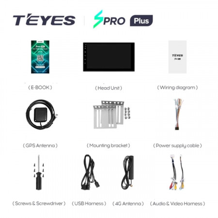 Navigatie Auto Teyes SPRO Plus Mercedes-Benz B Class W245 2005-2011 4+64GB 7" QLED Octa-core 1.8Ghz, Android 4G Bluetooth 5.1 DSP - Img 6
