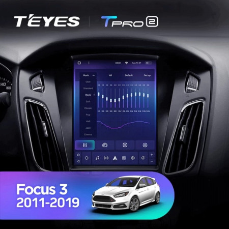 Navigatie Auto Teyes Tip Tesla TPRO 2 Ford Focus 3 2010-2018 3+32GB 9.7" QLED Octa-core 1.8Ghz, Android 4G Bluetooth 5.1 DSP - Img 4