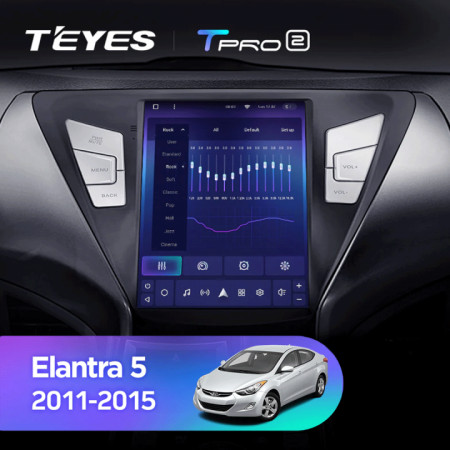 Navigatie Auto Teyes Tip Tesla TPRO 2 Hyundai Elantra 5 2010-2016 4+64GB 9.7" QLED Octa-core 1.8Ghz, Android 4G Bluetooth 5.1 DSP - Img 4