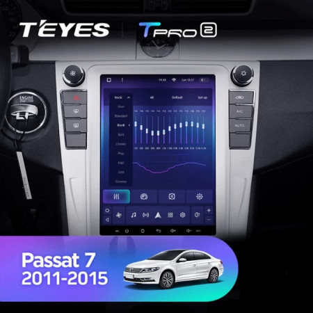 Navigatie Auto Teyes Tip Tesla TPRO 2 Volkswagen Passat B7 2010-2015 3+32GB 9.7" QLED Octa-core 1.8Ghz, Android 4G Bluetooth 5.1 DSP - Img 4