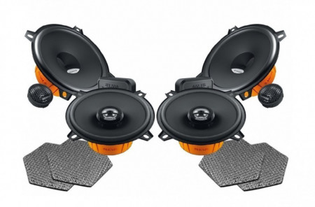 Pachet difuzoare auto Hertz Dieci dedicat Dacia Sandero 1 (2008 - 2012) - Img 2