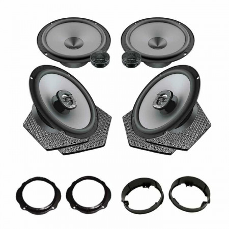 Pachet difuzoare auto Hertz Uno dedicat Ford Focus C-Max 2003-2010, RMS 75W