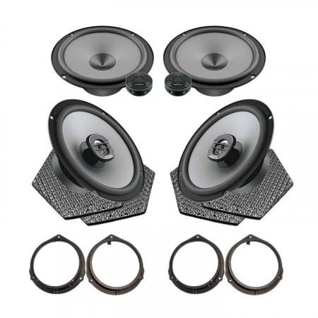 Pachet difuzoare auto Hertz Uno dedicat Mercedes C Class 2007-2015, RMS 75W - Img 2