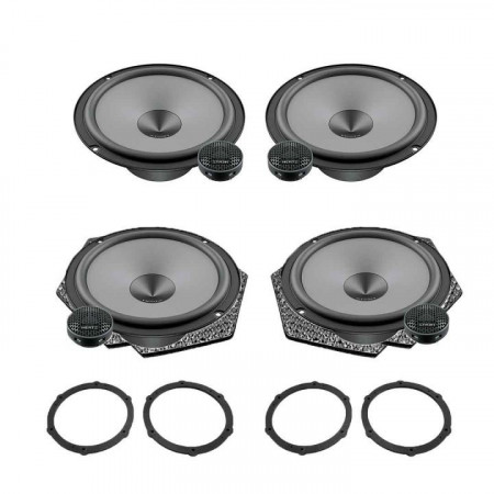 Pachet difuzoare auto Hertz Uno dedicat Opel Corsa F 2019-, RMS 75W - Img 2