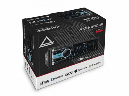 Player auto Aura AMH 88DSP, 1 DIN, 4x61W, fata detasabila - Img 8