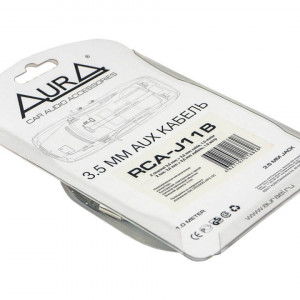 Cablu auxiliar Aura RCA-J11B, 1 metru - Img 6