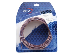 Cablu boxe ACV 51-225-010 Blister 10m, 2 × 2.5mm²