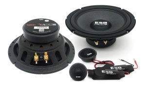 Difuzoare auto ESB 1000 1.6K2X, set sistem 2 cai, 165mm, 90W RMS, 4Ω, 4 difuzoare