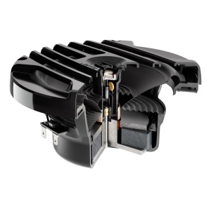 Difuzoare Marine Hertz HEX 6.5 M-C-O, Negru, set coaxial 2 cai, 165mm, 50W RMS - Img 2