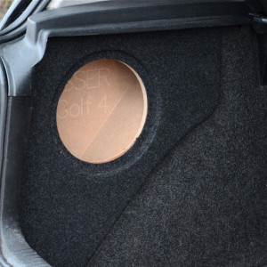 Incinta inchisa subwoofer dedicat Volkswagen Golf 4, 200 mm, 8L - Img 6