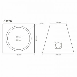 Incinta subwoofer universala, 300 mm, 30L - COD C1230 - Img 9