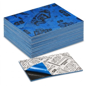 Insonorizant Auto Vibroabsorbant STP GB 4.0 Mini, 4mm, 375x470mm, Bulk Pack 8 Foi, 1.4m2