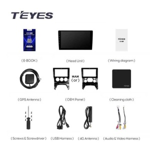 Navigatie Auto Teyes CC3 2K 360° Peugeot 3008 2009-2016 6+128GB 9.5" QLED Octa-core 2Ghz, Android 4G Bluetooth 5.1 DSP - Img 10