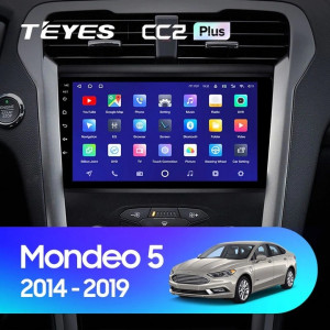 Navigatie Auto Teyes CC3 2K Ford Mondeo 4 2014-2022 4+64GB 9.5" QLED Octa-core 2Ghz Android 4G Bluetooth 5.1 DSP - Img 2