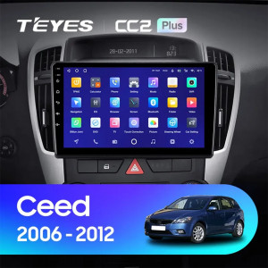Navigatie Auto Teyes CC3 2K Kia Ceed 1 2006-2012 4+64GB 9.5" QLED Octa-core 2Ghz, Android 4G Bluetooth 5.1 DSP - Img 2