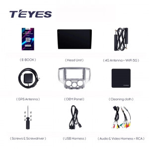 Navigatie Auto Teyes CC3 2K Nissan NV200 M20 2009-2023 4+64GB 9.5" QLED Octa-core 2Ghz, Android 4G Bluetooth 5.1 DSP - Img 7