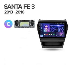 Navigatie Auto Teyes CC3 Hyundai Santa Fe 3 2013-2018 6+128GB 9" QLED Octa-core 1.8Ghz Android 4G Bluetooth 5.1 DSP - Img 10