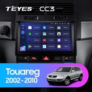 Navigatie Auto Teyes CC3 Volkswagen Touareg 1 2002-2010 6+128GB 9" QLED Octa-core 1.8Ghz, Android 4G Bluetooth 5.1 DSP - Img 2