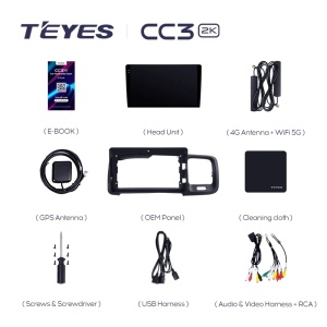 Navigatie Auto Teyes CC3 Volvo S60 2011-2018 4+64GB 9" QLED Octa-core 1.8Ghz, Android 4G Bluetooth 5.1 DSP - Img 8