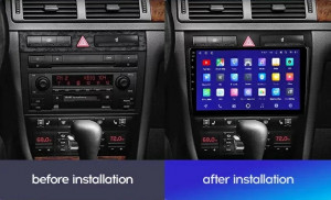 Navigatie Auto Teyes CC3L Audi A6 C5 1997-2004 4+64GB 9" IPS Octa-core 1.6Ghz, Android 4G Bluetooth 5.1 DSP - Img 3