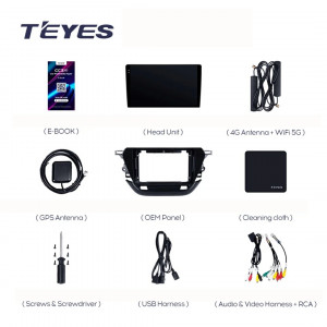 Navigatie Auto Teyes CC3L Opel Corsa F 2019-2023 4+64GB 9" IPS Octa-core 1.6Ghz, Android 4G Bluetooth 5.1 DSP - Img 6
