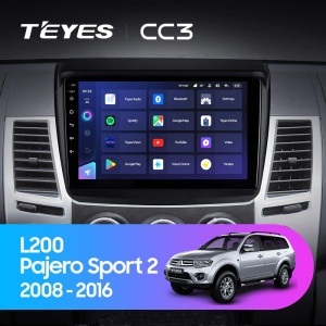 Navigatie Auto Teyes CC4 Mitsubishi Pajero Sport 2 2008-2016 6+128GB 9.5" QLED Octa-core 2.7Ghz, Android 4G Bluetooth 5.1 DSP - Img 2