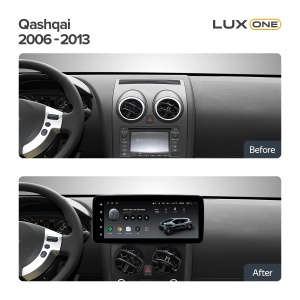 Navigatie Auto Teyes Lux One 360° Nissan Qashqai 1 J10 2006-2013 6+128GB 12.3" IPS Octa-core 2Ghz, Android 4G Bluetooth 5.1 DSP - Img 2