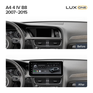 Navigatie auto Teyes Lux One Audi A4 B8 2007-2015 6+128G 12.3 IPS Octa-Core 2.0 GHz Android 4G DSP Bluetooth 5.1 - Img 2