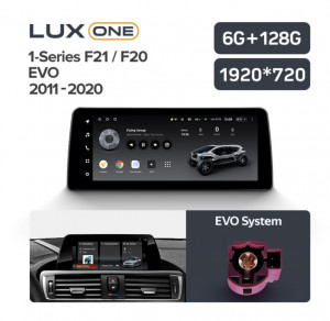 Navigatie auto Teyes Lux One BMW Seria 1 F21 2011-2020 EVO 6+128G 12.3 IPS Octa-Core 2.0 GHz Android 4G DSP Bluetooth 5.1 - Img 3