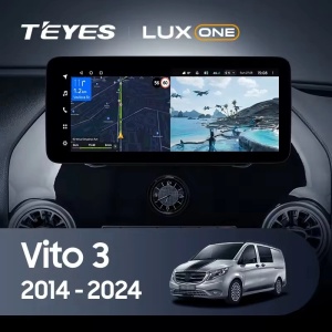 Navigatie Auto Teyes Lux One Mercedes-Benz Vito 3 2014-2023 6+128GB 12.3" IPS Octa-core 2Ghz, Android 4G Bluetooth 5.1 DSP - Img 3