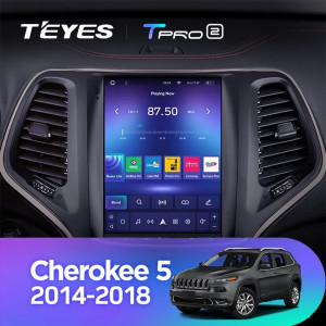 Navigatie Auto Teyes Tip Tesla TPRO 2 Jeep Cherokee 2013-2018 4+64GB 9.7" QLED Octa-core 1.8Ghz, Android 4G Bluetooth 5.1 DSP - Img 5
