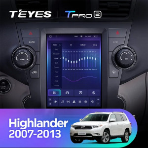 Navigatie Auto Teyes Tip Tesla TPRO 2 Toyota Highlander 2 2007-2013 3+32GB 9.7" QLED Octa-core 1.8Ghz, Android 4G Bluetooth 5.1 DSP - Img 3