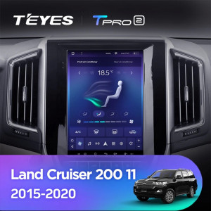 Navigatie Auto Teyes Tip Tesla TPRO 2 Toyota Land Cruiser 200 2015-2020 3+32GB 9.7" QLED Octa-core 1.8Ghz, Android 4G Bluetooth 5.1 DSP - Img 3