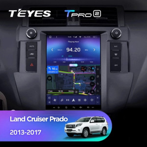 Navigatie Auto Teyes Tip Tesla TPRO 2 Toyota Land Cruiser Prado J150 2013-2017 3+32GB 9.7" QLED Octa-core 1.8Ghz, Android 4G Bluetooth 5.1 DSP - Img 3