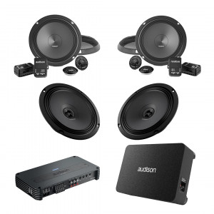 Pachet Difuzoare Auto cu subwoofer Renault Twingo 3 2014-2023 Audison Prima 1010 W