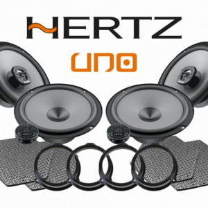Pachet Difuzoare auto Hertz Uno dedicat Audi A4 B6/B7 (2000 - 2008)